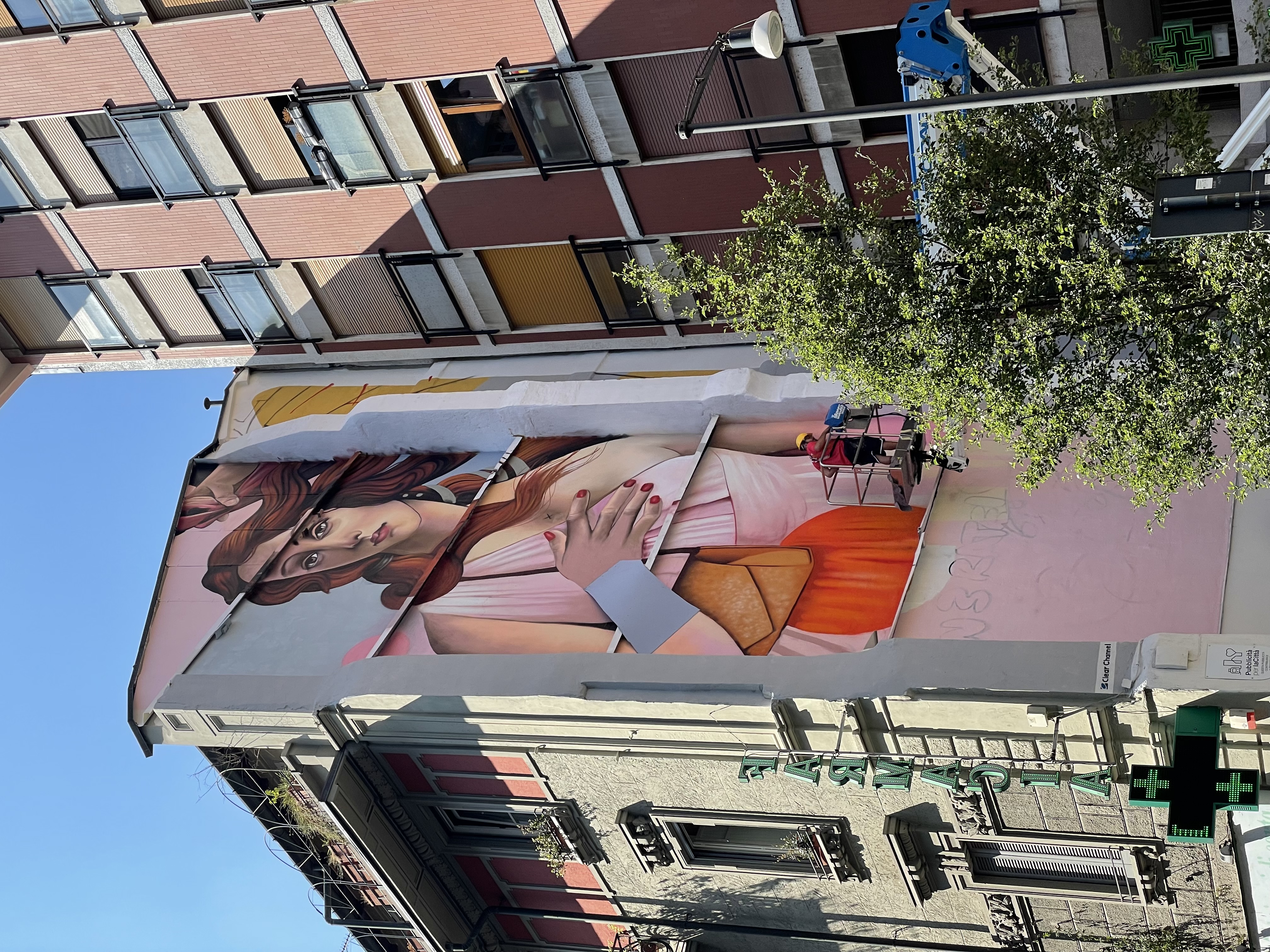 Milan street art mural