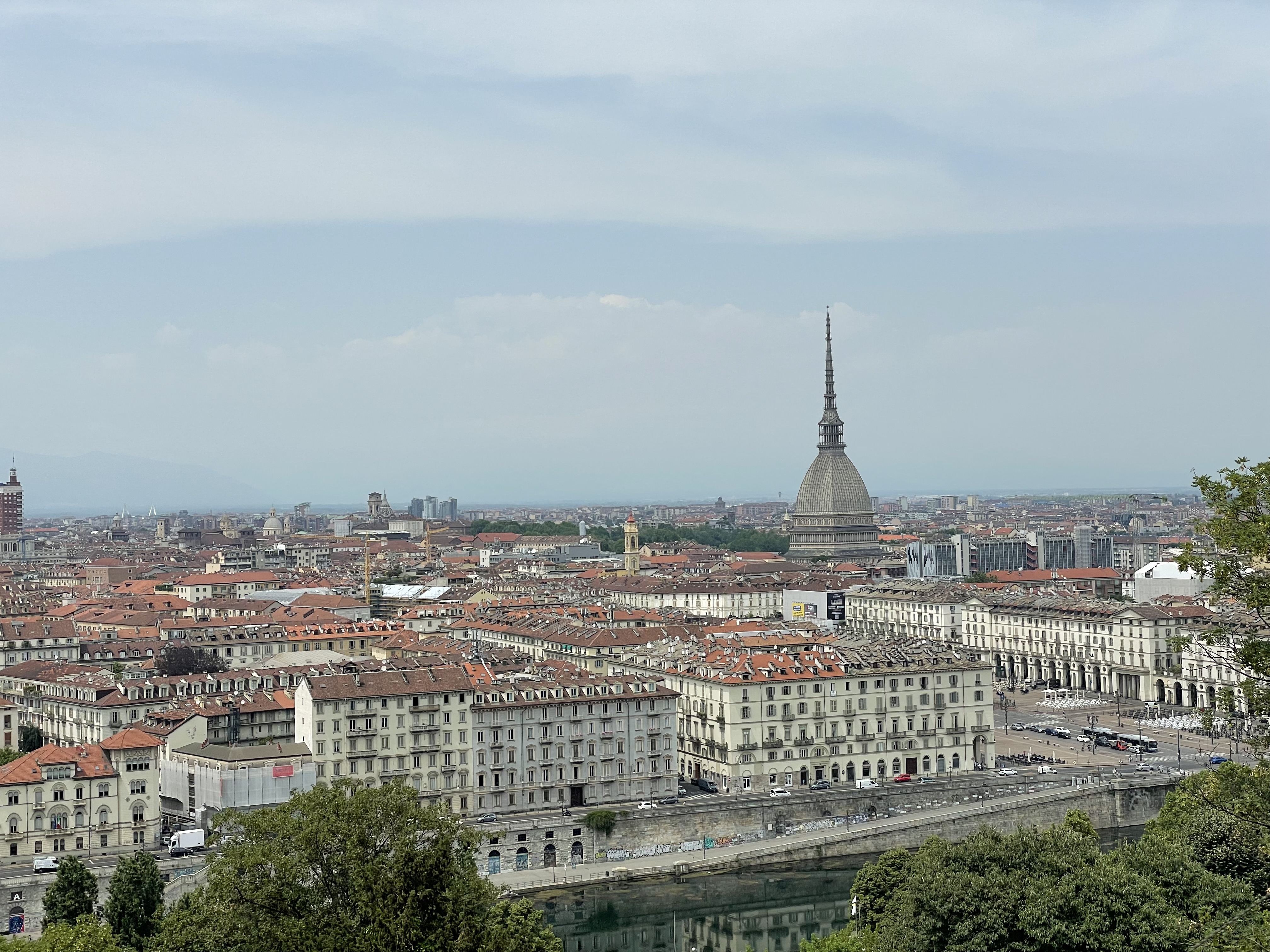Turin skyline with Mole Antonelliana